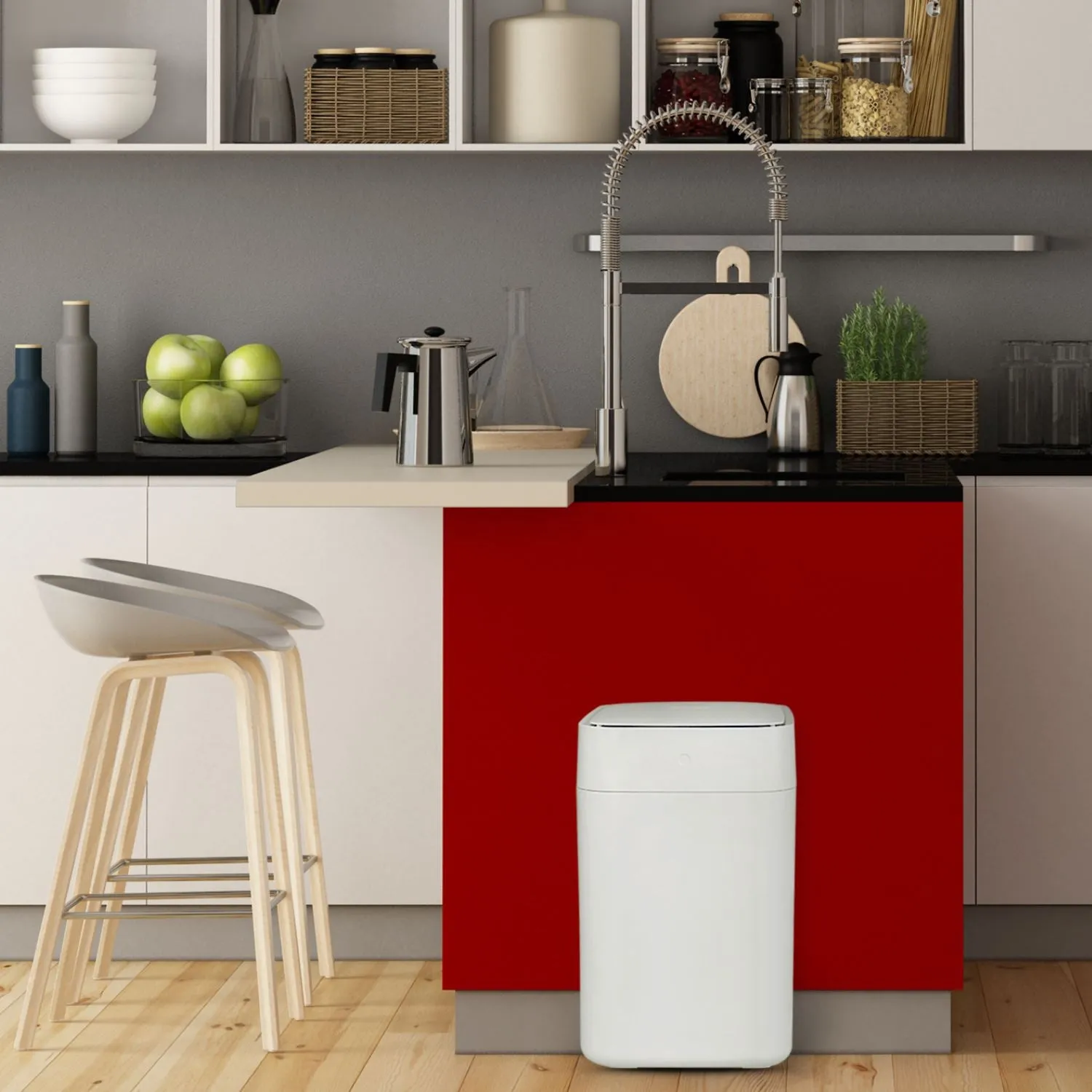 Xiaomi Mijia Townew T1 Auto Sealing Induction Cover Smart Trash Can Waste Bins