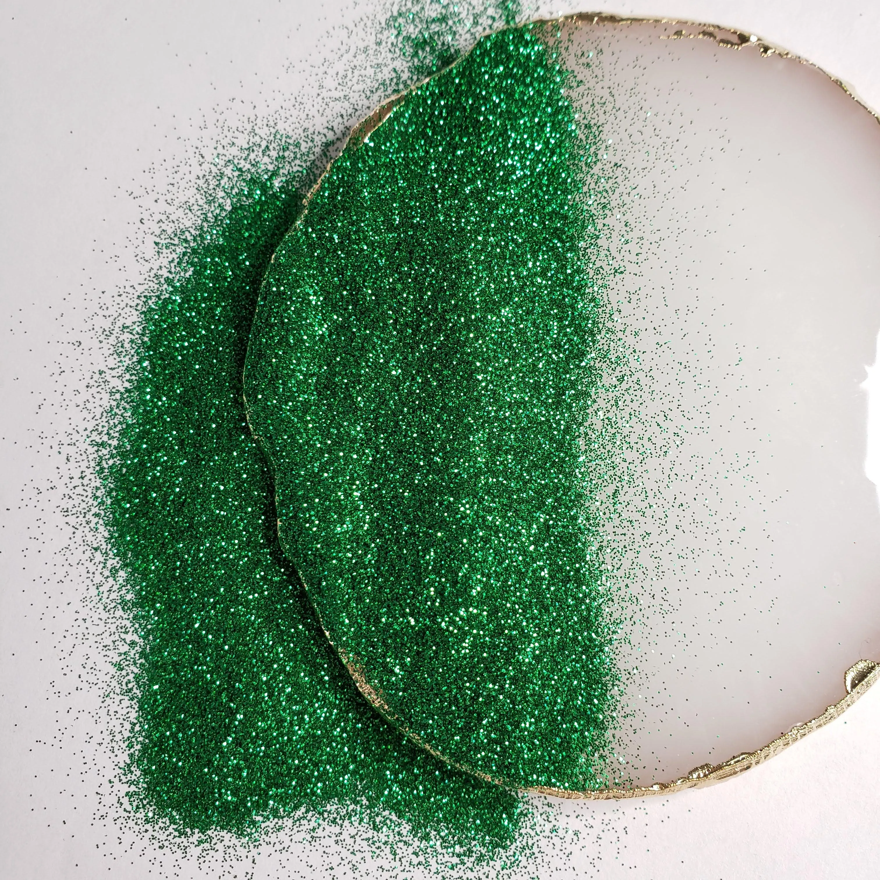 X'Mas Green Glitter
