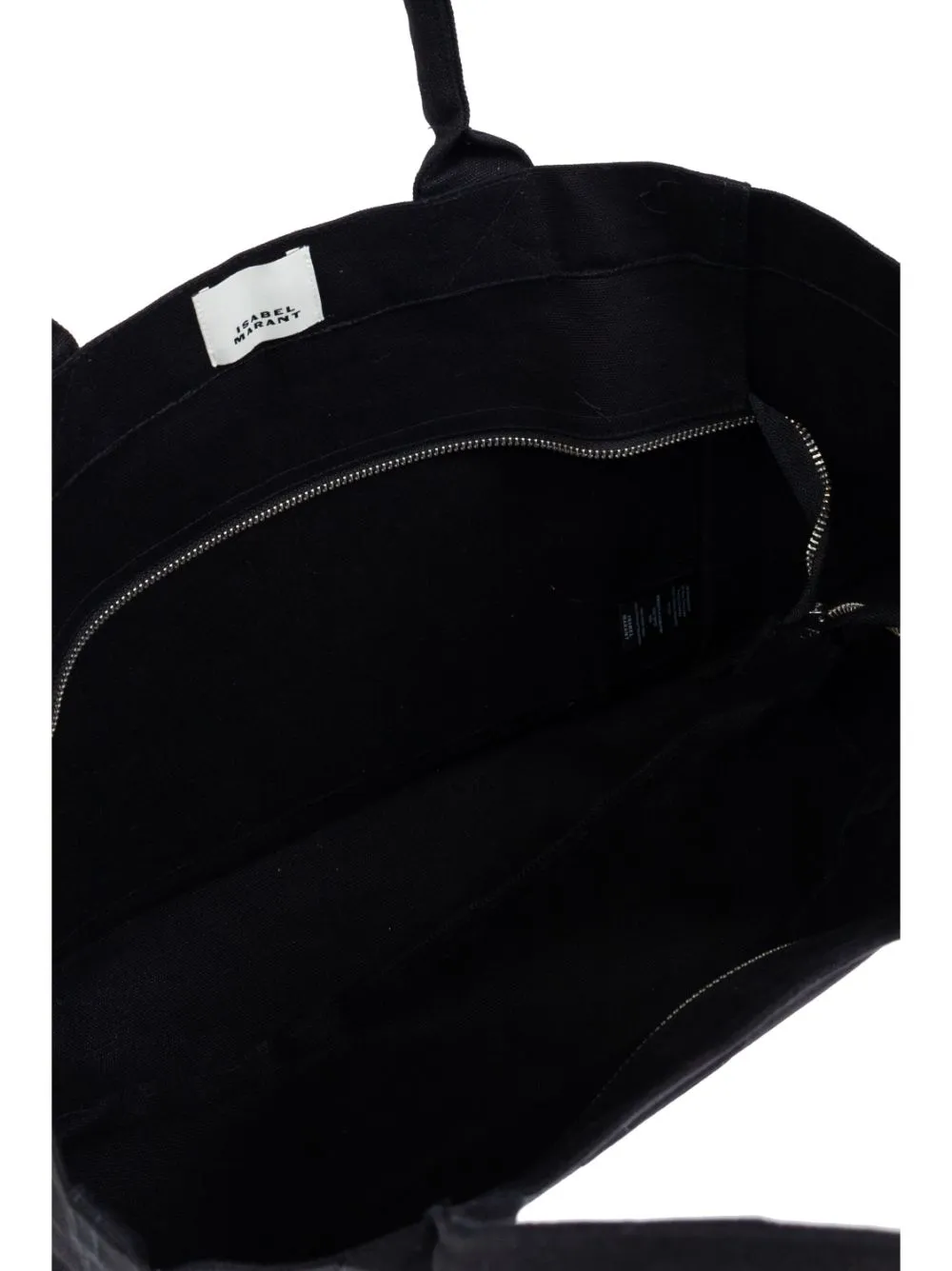 Yenky zipped canvas tote bag