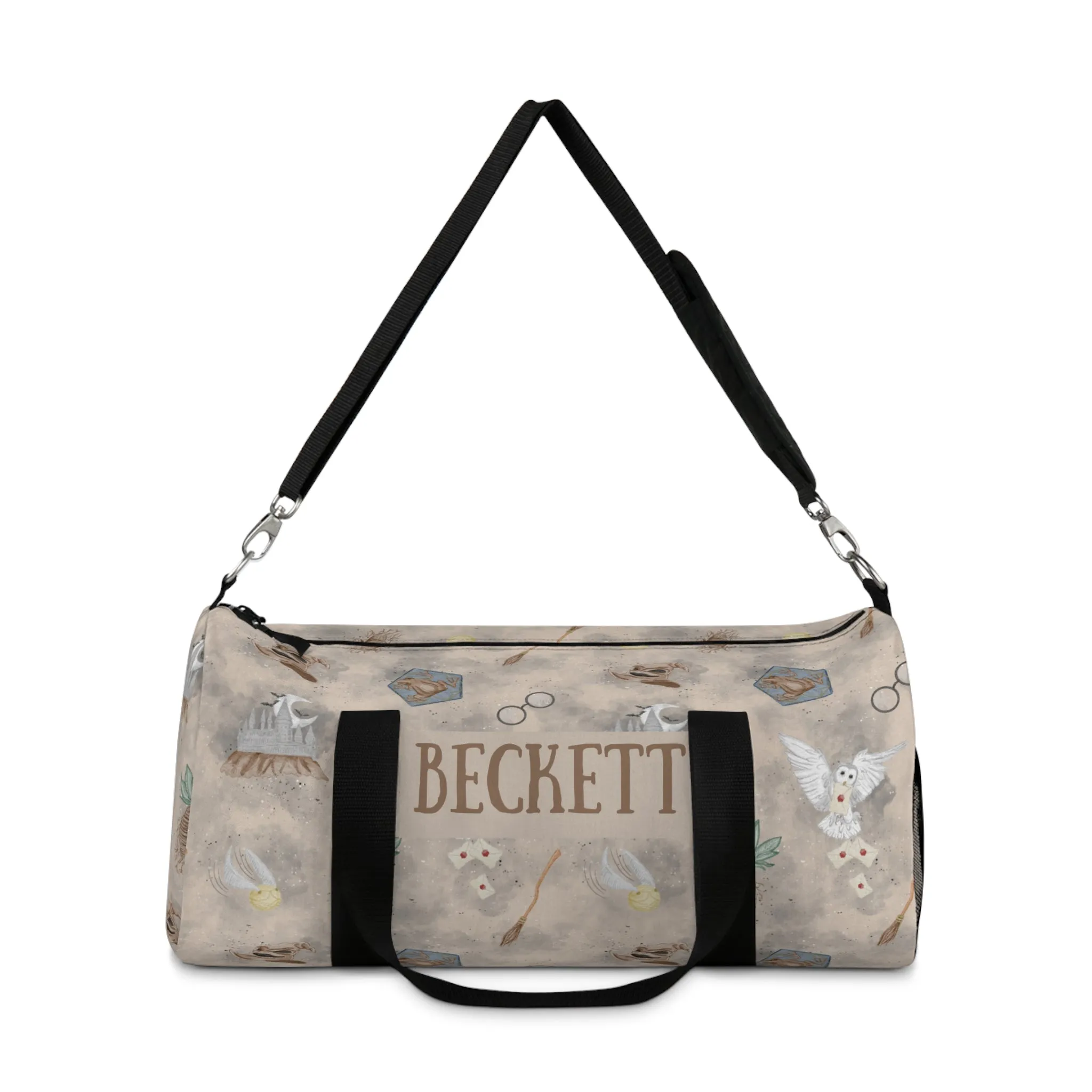 Yer A Wizard Duffel Bag (INCLUDE CUSTOM NAME & FONT OPTION IN NOTES AT CHECKOUT)