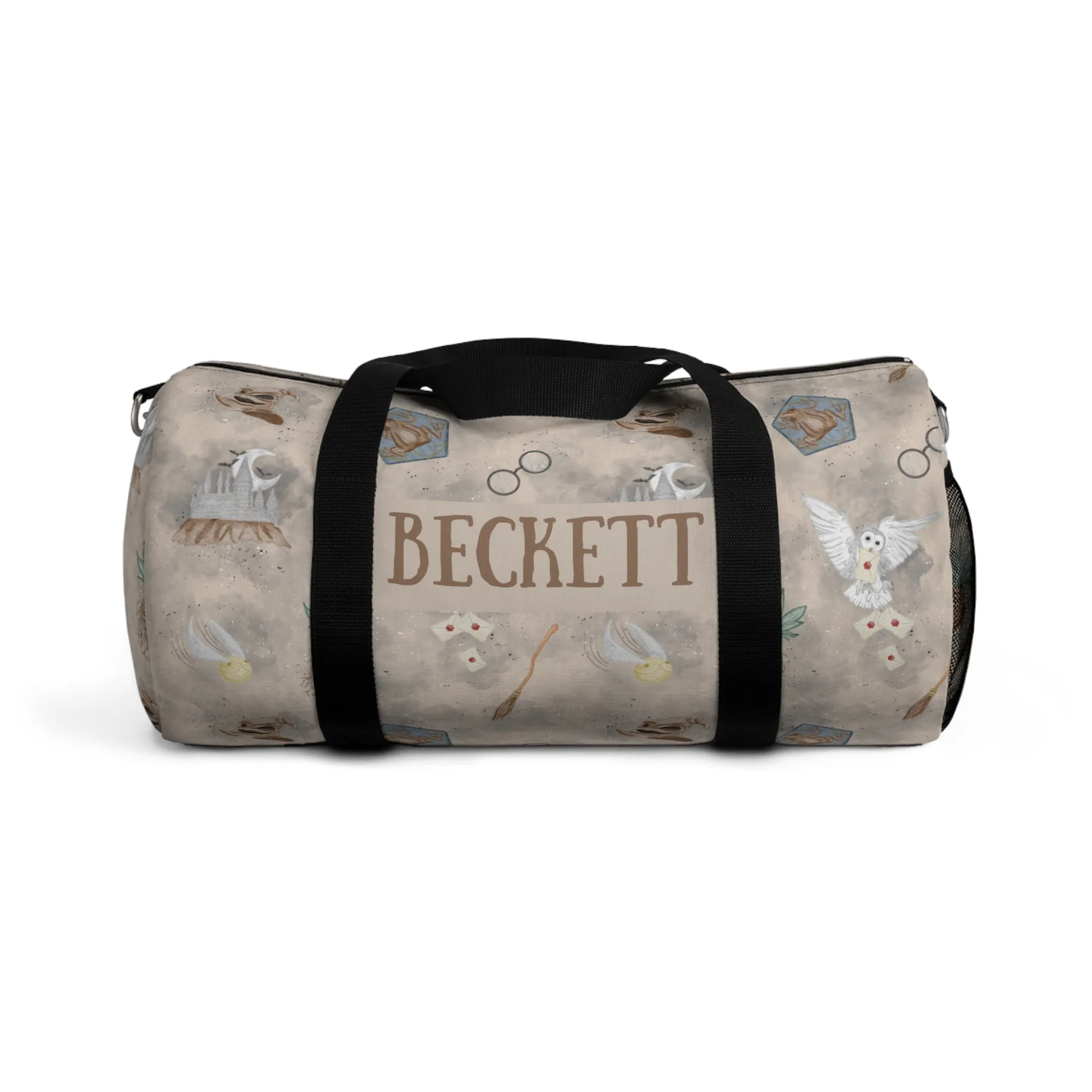 Yer A Wizard Duffel Bag (INCLUDE CUSTOM NAME & FONT OPTION IN NOTES AT CHECKOUT)