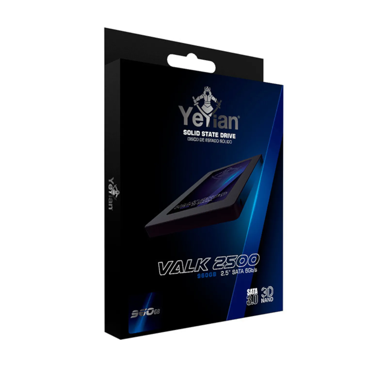 Yeyian Ycv-051820-5 Unidad Ssd Valk, 960gb, Sata3, 480mb/S, 2.5 plg