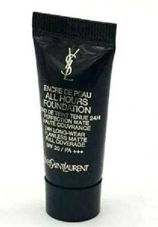 Yves Saint Laurent All Hours Foundation 5ml  0.16 fl. oz. official skincare sample Shade BR 05 Cool Milk perfume tester