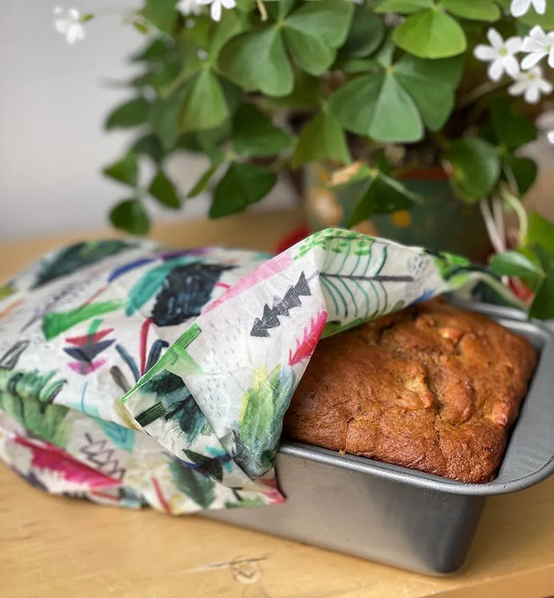 Z Wraps 3-Pack Reusable Beeswax Food Wrap in Sage/Wynn