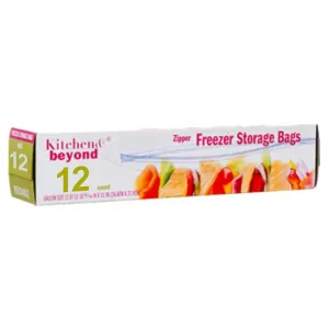 Zipper Bag Freezer 12 ct gal - Case - 24 Units