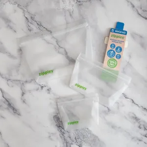 Zippies Reusable Standup Storage Bags