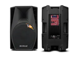 Zonar Zlx15 Bt Bafle Amplificado 15 Pulg. 9000 W Bluetooth